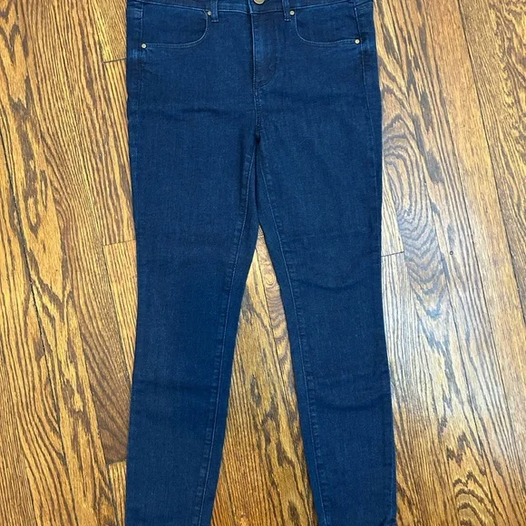 LOFT Women's Deep Blue Skinny Jeans - Picture 3 of 4